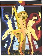 Colourfull dance Ernst Ludwig Kirchner